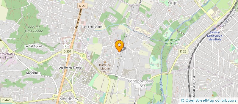 localisation de l'entreprise MONSIEUR OWEN BLONDEL à LONGPONT-SUR-ORGE