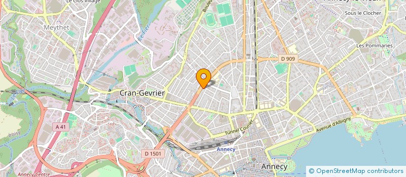 localisation de l'entreprise MONSIEUR OWEN BOUSELA  ANNECY