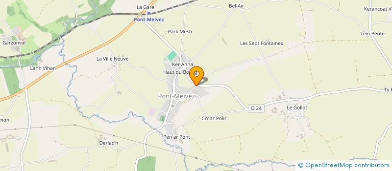 localisation de l'entreprise MONSIEUR OWEN COLE à PONT-MELVEZ