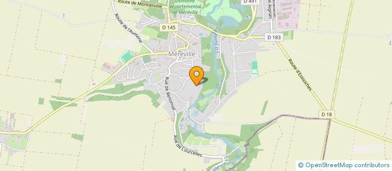 localisation de l'entreprise MONSIEUR OWEN COURONNY DULYMBOIS  LE MEREVILLOIS