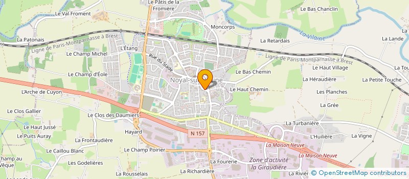 localisation de l'entreprise MONSIEUR OWEN GARNIER à NOYAL-SUR-VILAINE