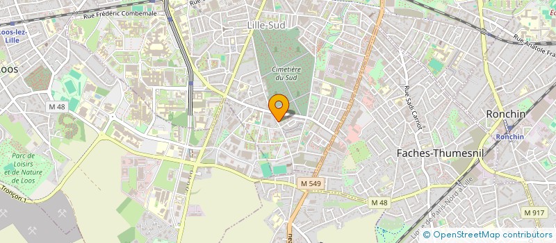 localisation de l'entreprise MONSIEUR OWEN KUMBI à LILLE