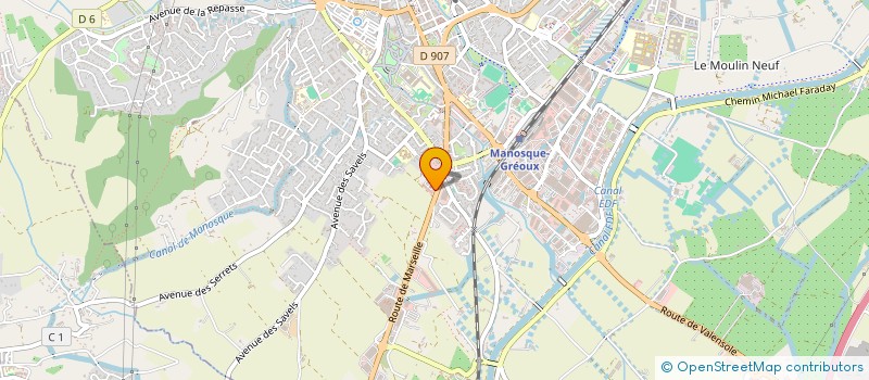 localisation de l'entreprise MONSIEUR OWEN LONGO  GREOUX-LES-BAINS