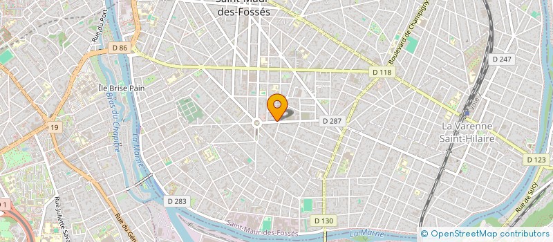 localisation de l'entreprise MONSIEUR OWEN LOTIES  SAINT-MAUR-DES-FOSSES