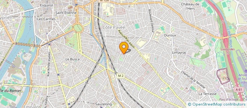 localisation de l'entreprise MONSIEUR OWEN PERIA  TOULOUSE