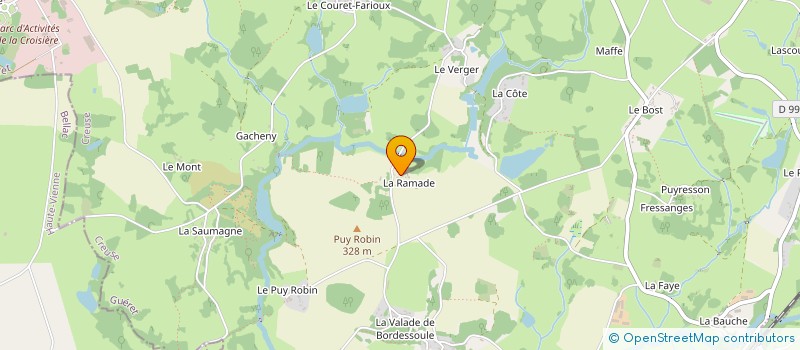 localisation de l'entreprise MONSIEUR OWEN WILLIAMS  SAINT-MAURICE-LA-SOUTERRAINE