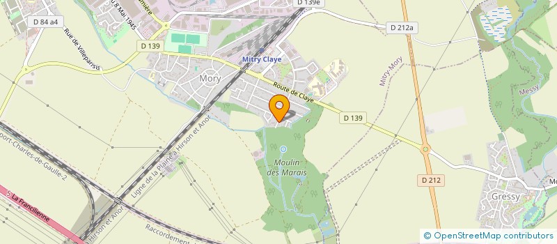 localisation de l'entreprise MONSIEUR OWENN BIGOTTE  MITRY-MORY