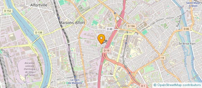 localisation de l'entreprise MONSIEUR OWENN CHARLOY  MAISONS-ALFORT