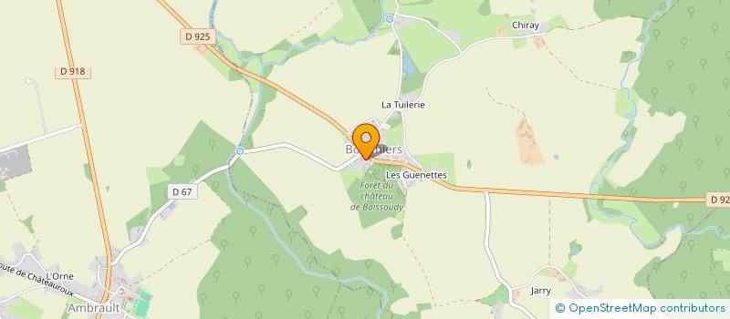 localisation de l'entreprise MONSIEUR OWOUTOU NGONO  BOMMIERS