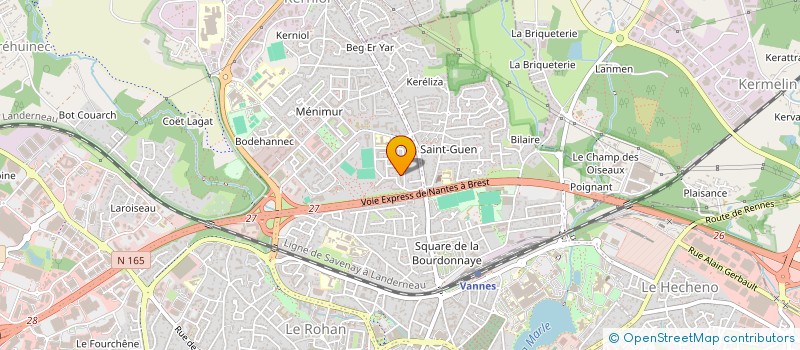 localisation de l'entreprise MONSIEUR OZAL CELIK à VANNES