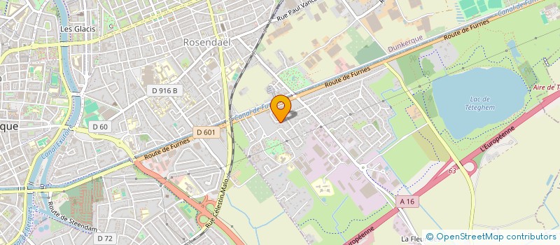 localisation de l'entreprise MONSIEUR OZAL EREN  TETEGHEM-COUDEKERQUE-VILLAGE
