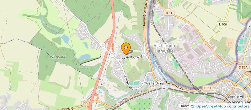 localisation de l'entreprise MONSIEUR OZAN AGKOC  SARREGUEMINES