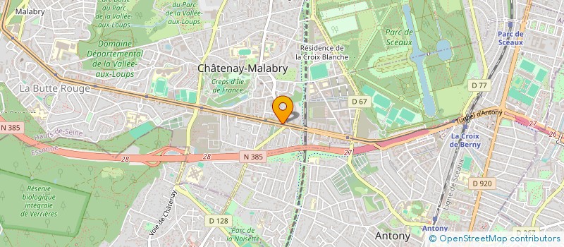 localisation de l'entreprise MONSIEUR OZAN ALICI  CHATENAY-MALABRY