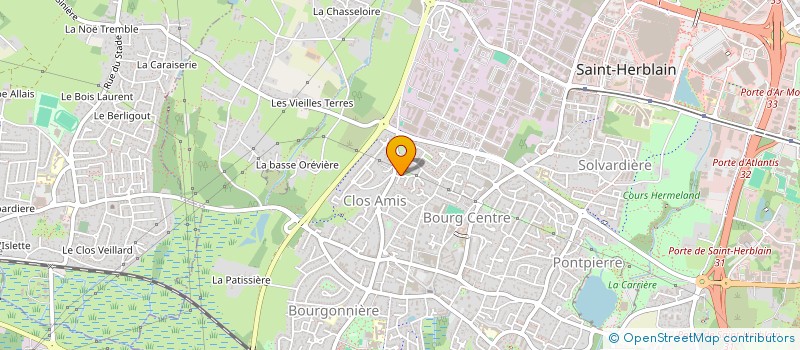 localisation de l'entreprise MONSIEUR OZAN BINGOLBALI  SAINT-HERBLAIN