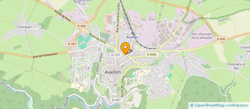 localisation de l'entreprise MONSIEUR OZAN KOCAK à AVALLON