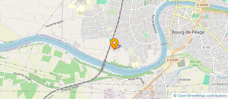 localisation de l'entreprise MONSIEUR OZAN KORDU  ROMANS-SUR-ISERE