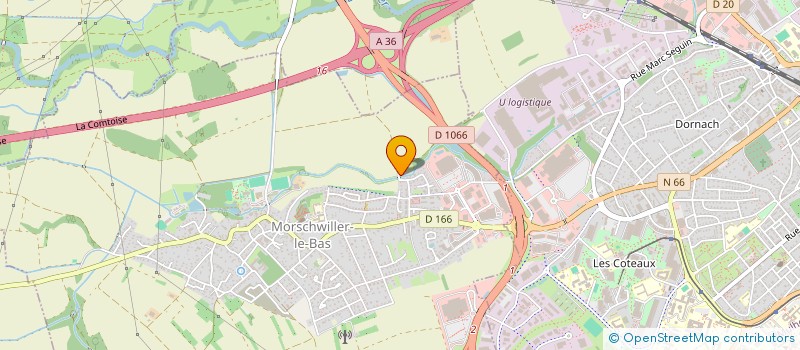 localisation de l'entreprise MONSIEUR OZAN SUNA  MORSCHWILLER-LE-BAS