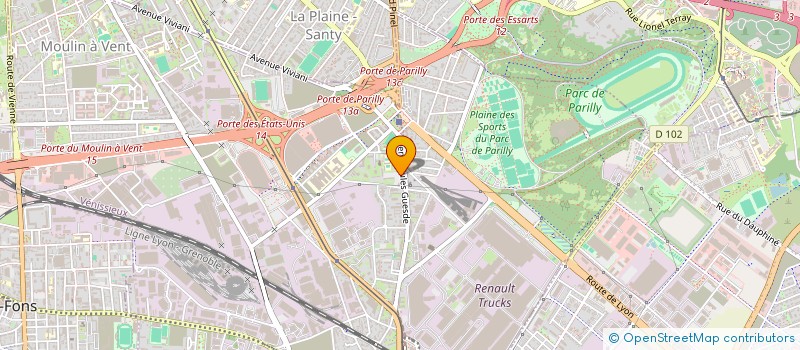 localisation de l'entreprise MONSIEUR OZAY ADALAN  SAINT-PRIEST