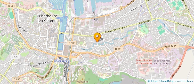 localisation de l'entreprise MONSIEUR OZAYRI ABUBAKAR  CHERBOURG-EN-COTENTIN