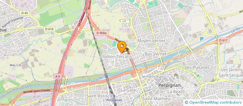 localisation de l'entreprise MONSIEUR OZCAN AKEL  PERPIGNAN