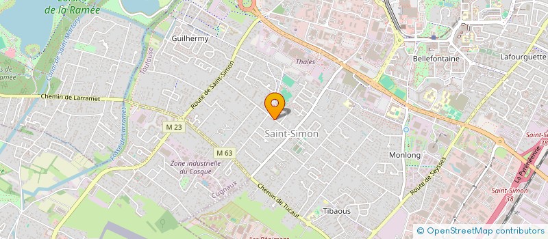 localisation de l'entreprise MONSIEUR OZCAN BALIKCI  TOULOUSE