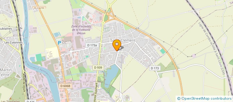 localisation de l'entreprise MONSIEUR OZCAN DOGAN à SAINT-CLEMENT
