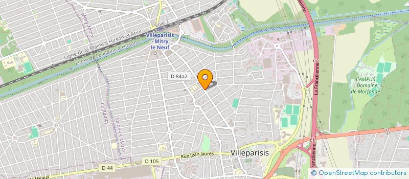 localisation de l'entreprise MONSIEUR OZCAN IMRAK  VILLEPARISIS