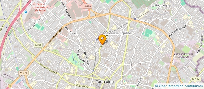 localisation de l'entreprise MONSIEUR OZCAN ISIK  TOURCOING