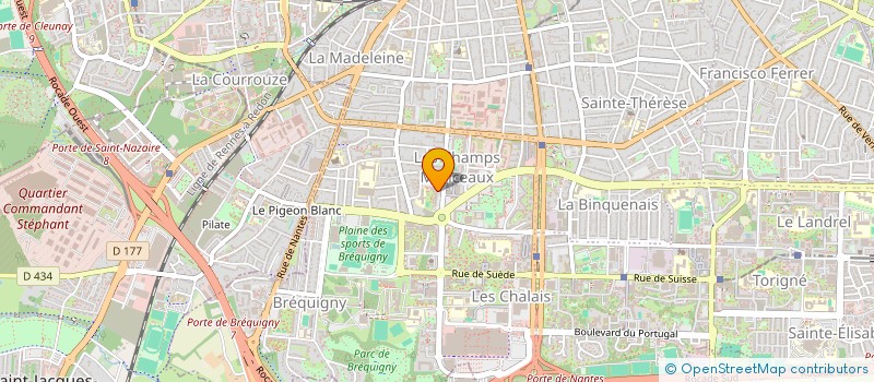 localisation de l'entreprise MONSIEUR OZCAN KARAGOZ  RENNES