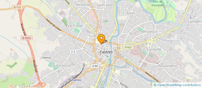 localisation de l'entreprise MONSIEUR OZDEMIR BEDIR à CASTRES