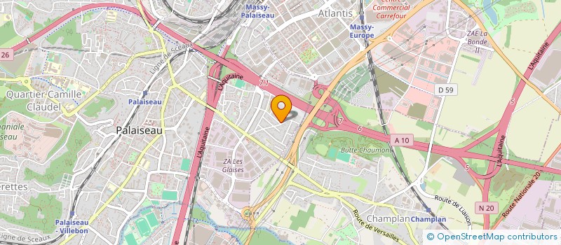 localisation de l'entreprise MONSIEUR OZDEN TUTER  PALAISEAU