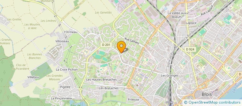 localisation de l'entreprise MONSIEUR OZER OGUZ  BLOIS