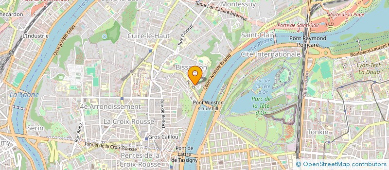 localisation de l'entreprise MONSIEUR OZGUN DEMIRDES  CALUIRE-ET-CUIRE