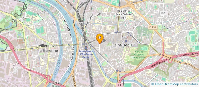 localisation de l'entreprise MONSIEUR OZGUN KESKIN à SAINT-DENIS