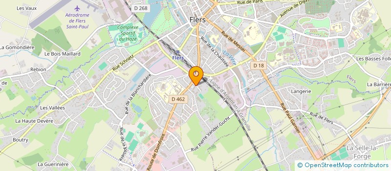localisation de l'entreprise MONSIEUR OZGUR ERGUN à FLERS