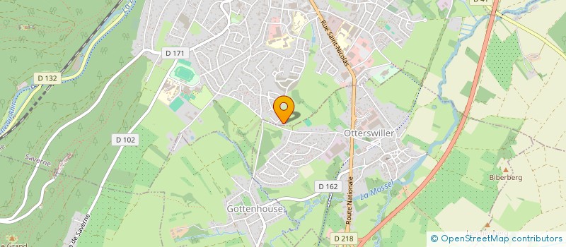 localisation de l'entreprise MONSIEUR OZGUR ERIK  SAVERNE