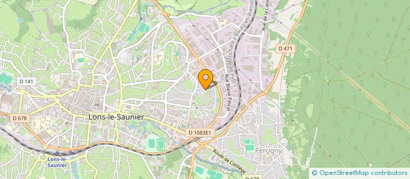 localisation de l'entreprise MONSIEUR OZGUR GOKKUYU à LONS-LE-SAUNIER