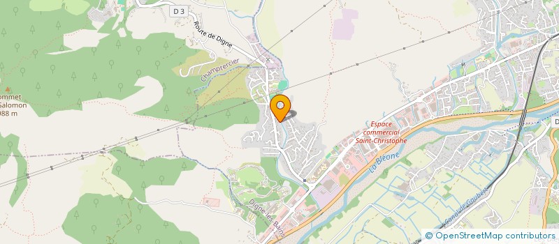 localisation de l'entreprise MONSIEUR OZGUR OZKOSAR à DIGNE-LES-BAINS