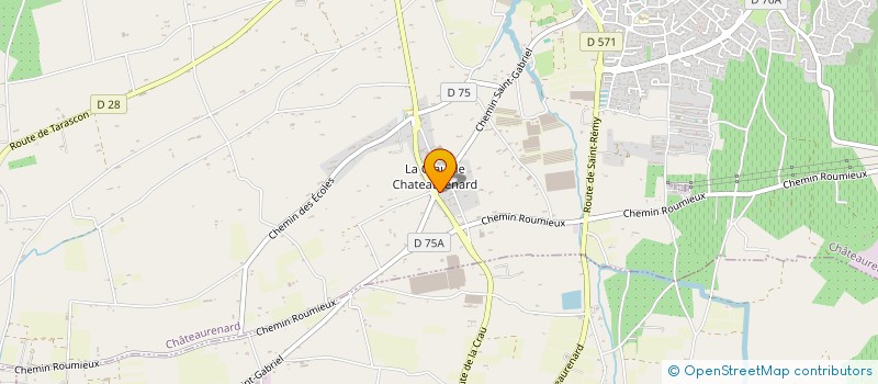 localisation de l'entreprise MONSIEUR OZGUR SOYSAL  CHATEAURENARD