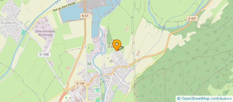 localisation de l'entreprise MONSIEUR OZGUR YAYLA  DOUBS