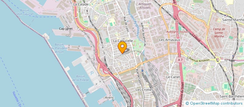 localisation de l'entreprise MONSIEUR OZGUR YOLCU à MARSEILLE