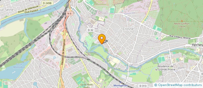 localisation de l'entreprise MONSIEUR OZIAS BENDIMA BARI DE BEDOGO  CROSNE