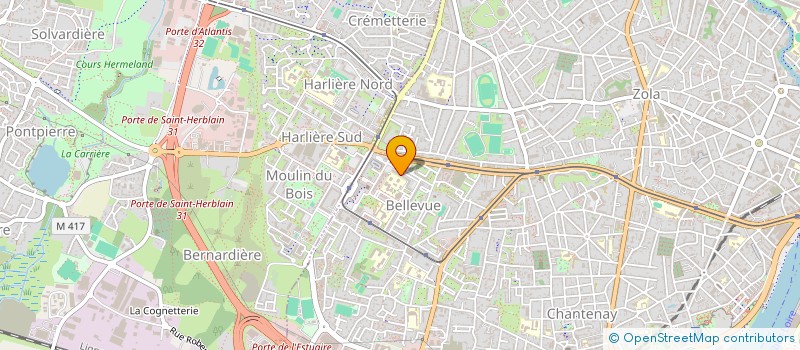 localisation de l'entreprise MONSIEUR OZKAN ALTUN à NANTES
