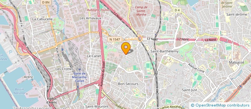 localisation de l'entreprise MONSIEUR OZKAN AVCI à MARSEILLE