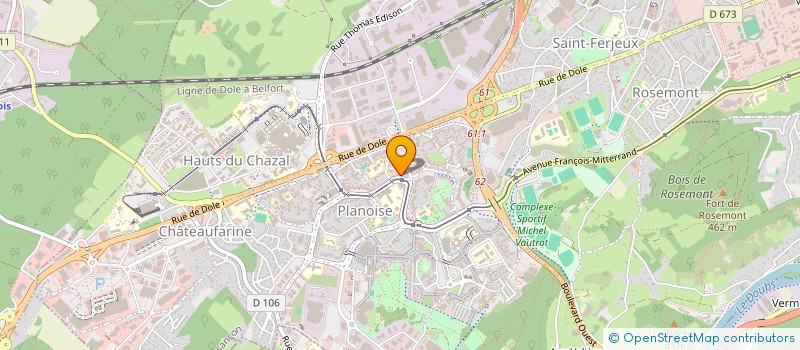 localisation de l'entreprise MONSIEUR OZKAN BUZLU à BESANCON