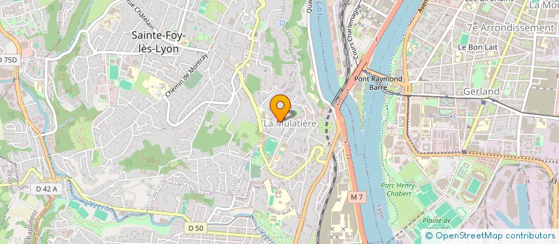 localisation de l'entreprise MONSIEUR OZKAN CIMTOSUN à LA MULATIERE
