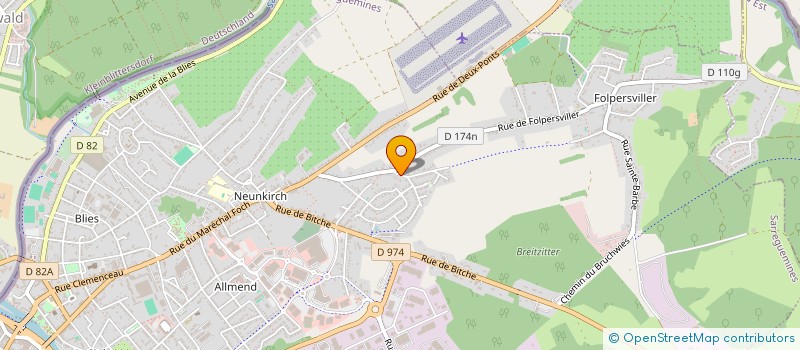 localisation de l'entreprise MONSIEUR OZKAN GEZGIC  SARREGUEMINES