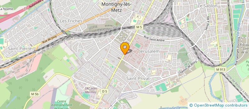 localisation de l'entreprise MONSIEUR OZKAN GORUR  MONTIGNY-LES-METZ