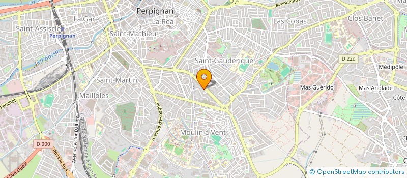 localisation de l'entreprise MONSIEUR OZKAN KARSON  PERPIGNAN