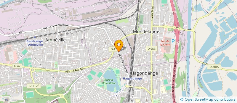 localisation de l'entreprise MONSIEUR OZKAN YANAR  MONDELANGE